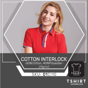 Cotton Interlock Collar Shirt